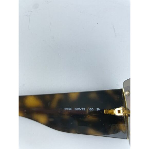 Dulce Gabbana Sunglasses Women’s Full Wrap DG8039 Tortoise Shell - Picture 6 of 6